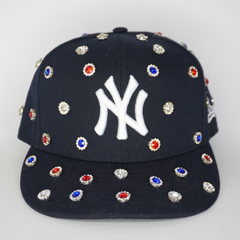 NY Rhinestone New Era Fitted Hat