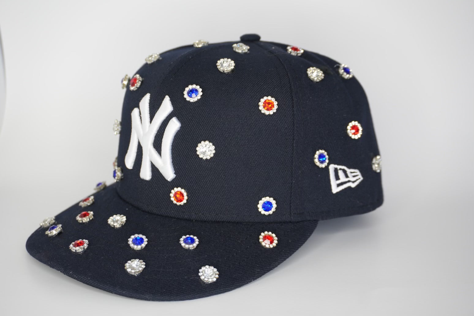 NY Rhinestone New Era Fitted Hat