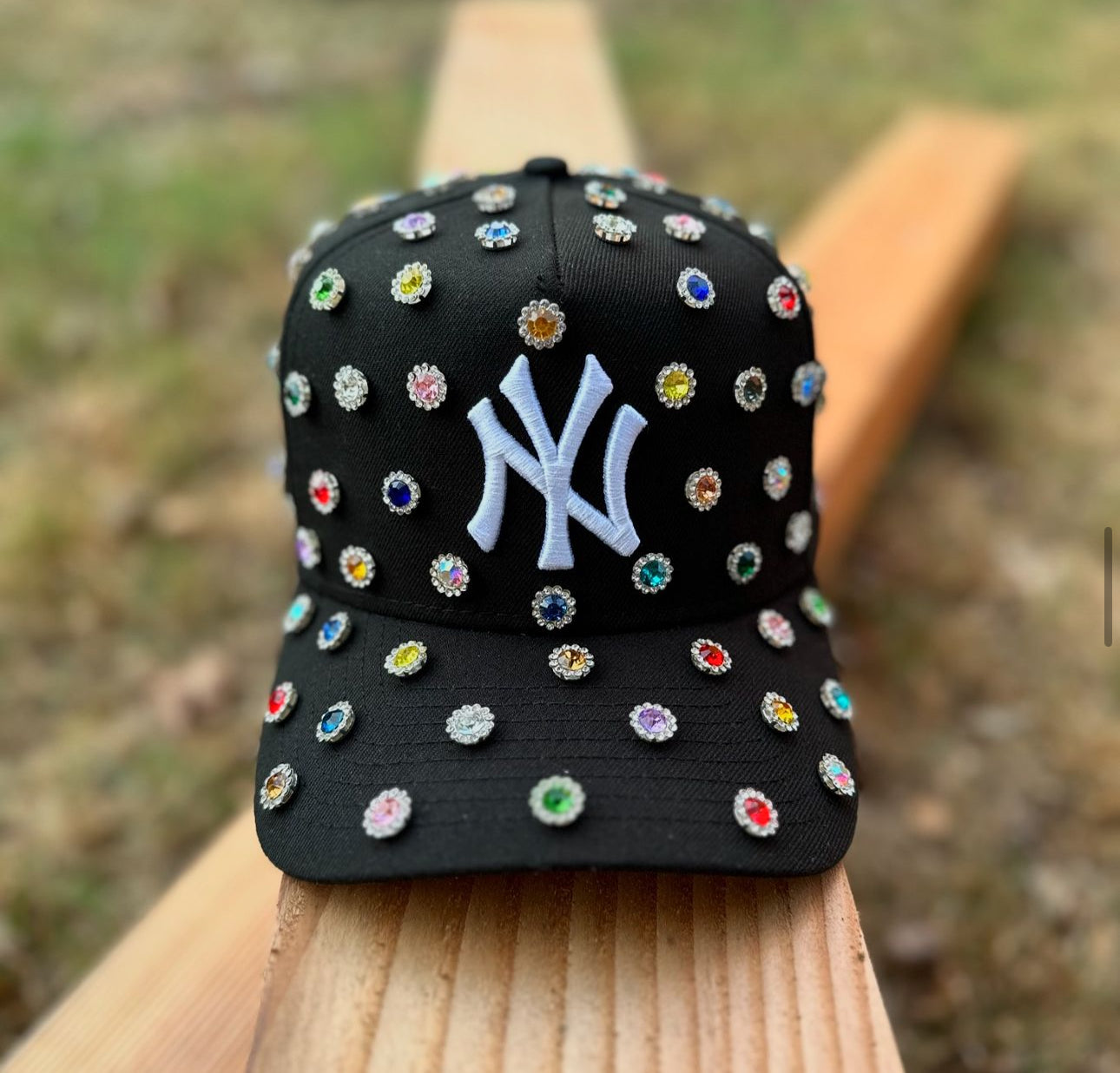 NY Rhinestone New Era Snapback hat